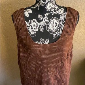 NY City Design Co Silk sleeveless top